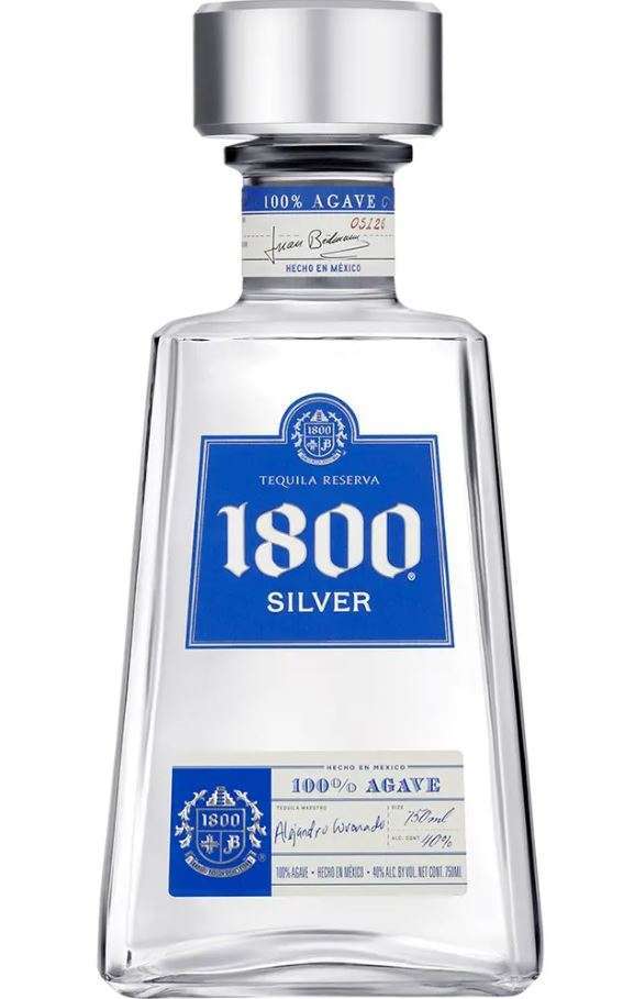 1800 silver tequila reserva