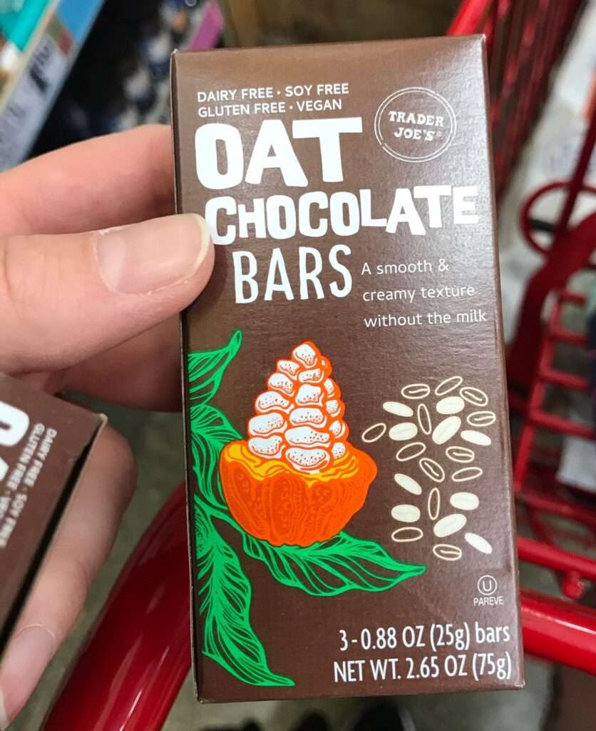Trader Joe Oat Chocolate Bars
3-0.88 OZ