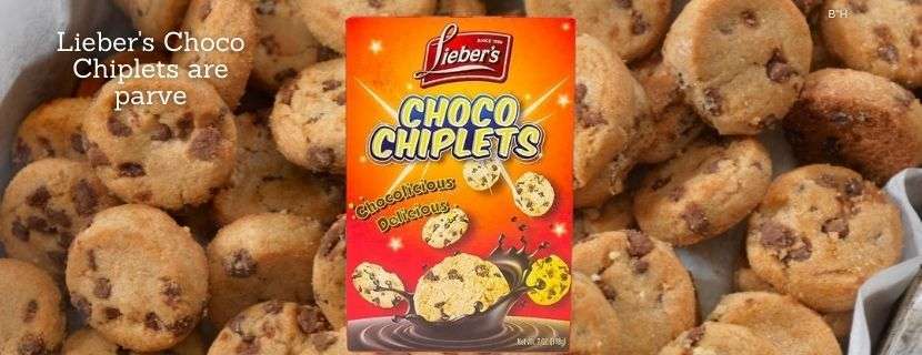 Lieber's Choco Chiplets are parve