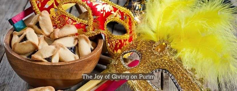 The Joy of Giving on Purim