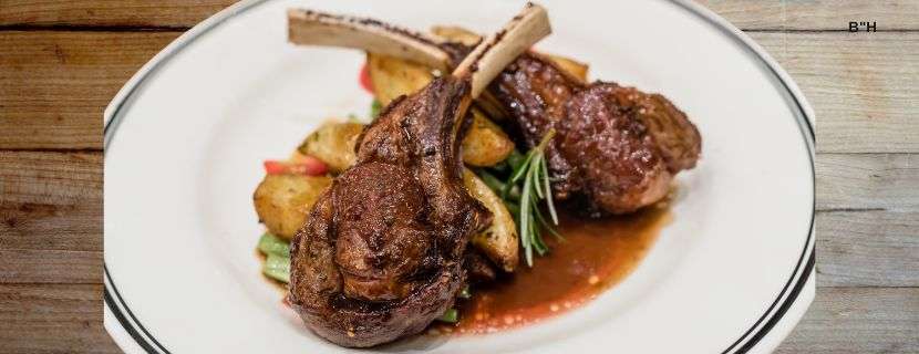 Lamb Chops with a Squeeze of Lemon Juice recipe