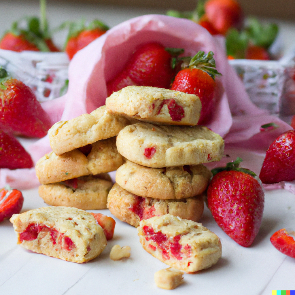 Strawberry cheesecake cookies recipe